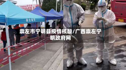 崇左市宁明县疫情核酸/广西崇左宁明政府网-第2张图片