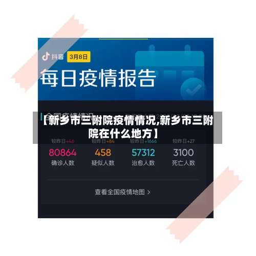 【新乡市三附院疫情情况,新乡市三附院在什么地方】-第1张图片