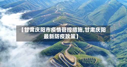 【甘肃庆阳市疫情管控措施,甘肃庆阳最新防疫政策】-第2张图片